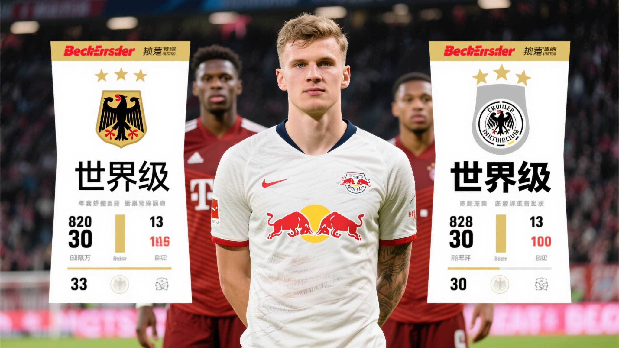 德甲中卫最新评级:无世界级,施洛特贝克与若领衔 德甲中卫最新评级:无世界级,施洛特贝克与若领衔